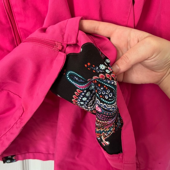 Vera Bradley | pink zip up jacket - 2XL - Picture 8 of 10